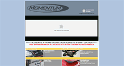 Desktop Screenshot of momentummotorparts.com